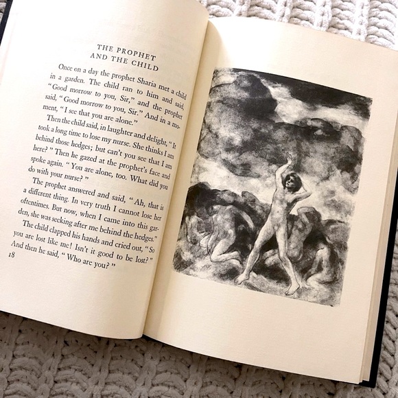 🌹RARE Kahlil Gibran’s “The Wanderer: His Parables and Sayings” 1983 Hardback🌹 - Picture 9 of 15